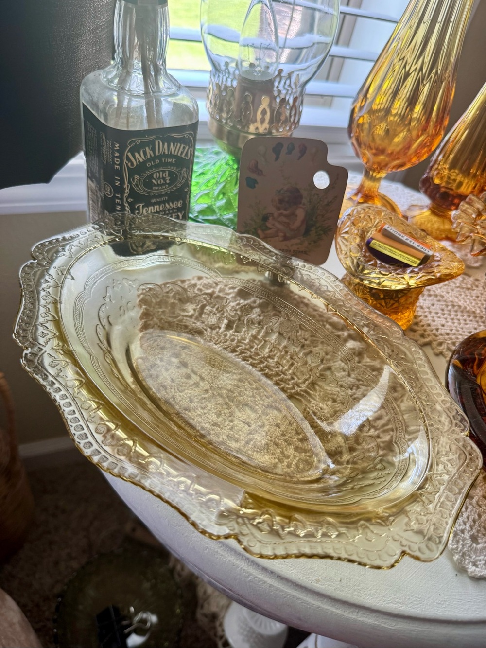 Yellow Depression Glass